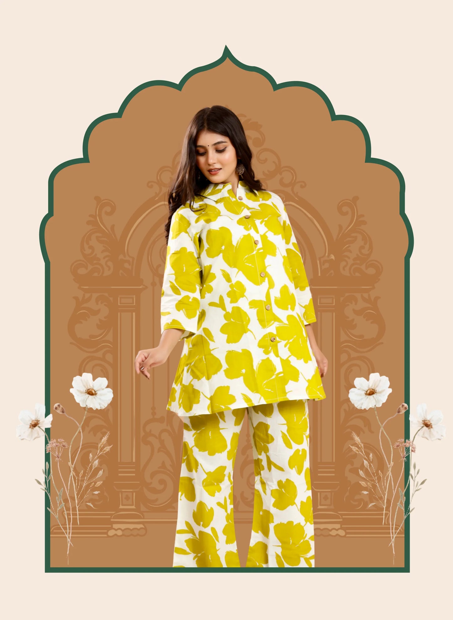 Amber Petals wear co-ord sets