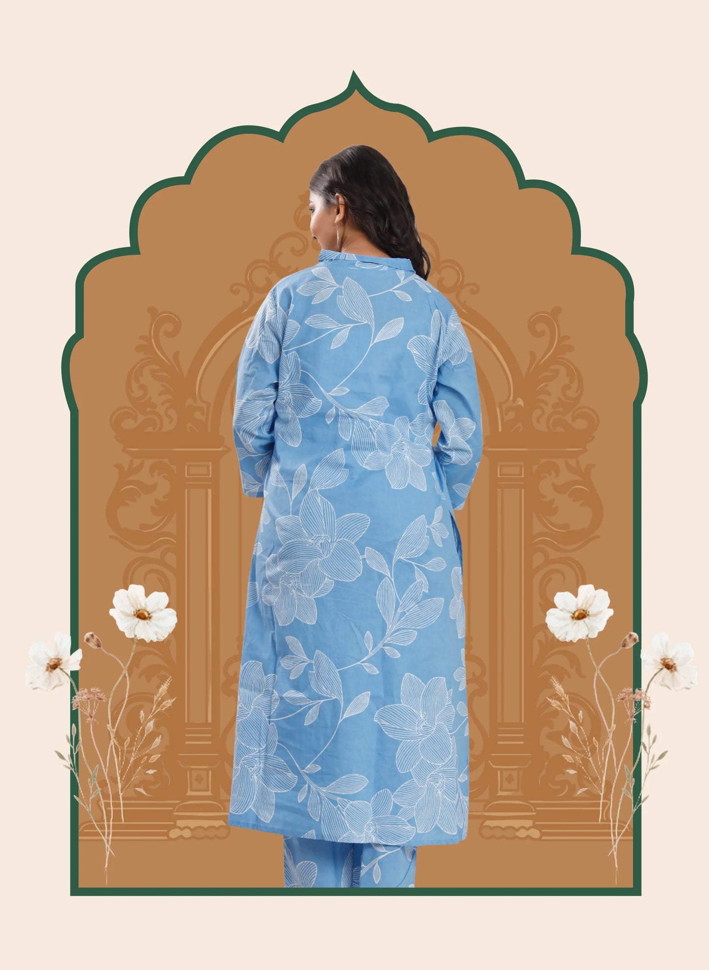 Azure Bloosom Co-ord sets