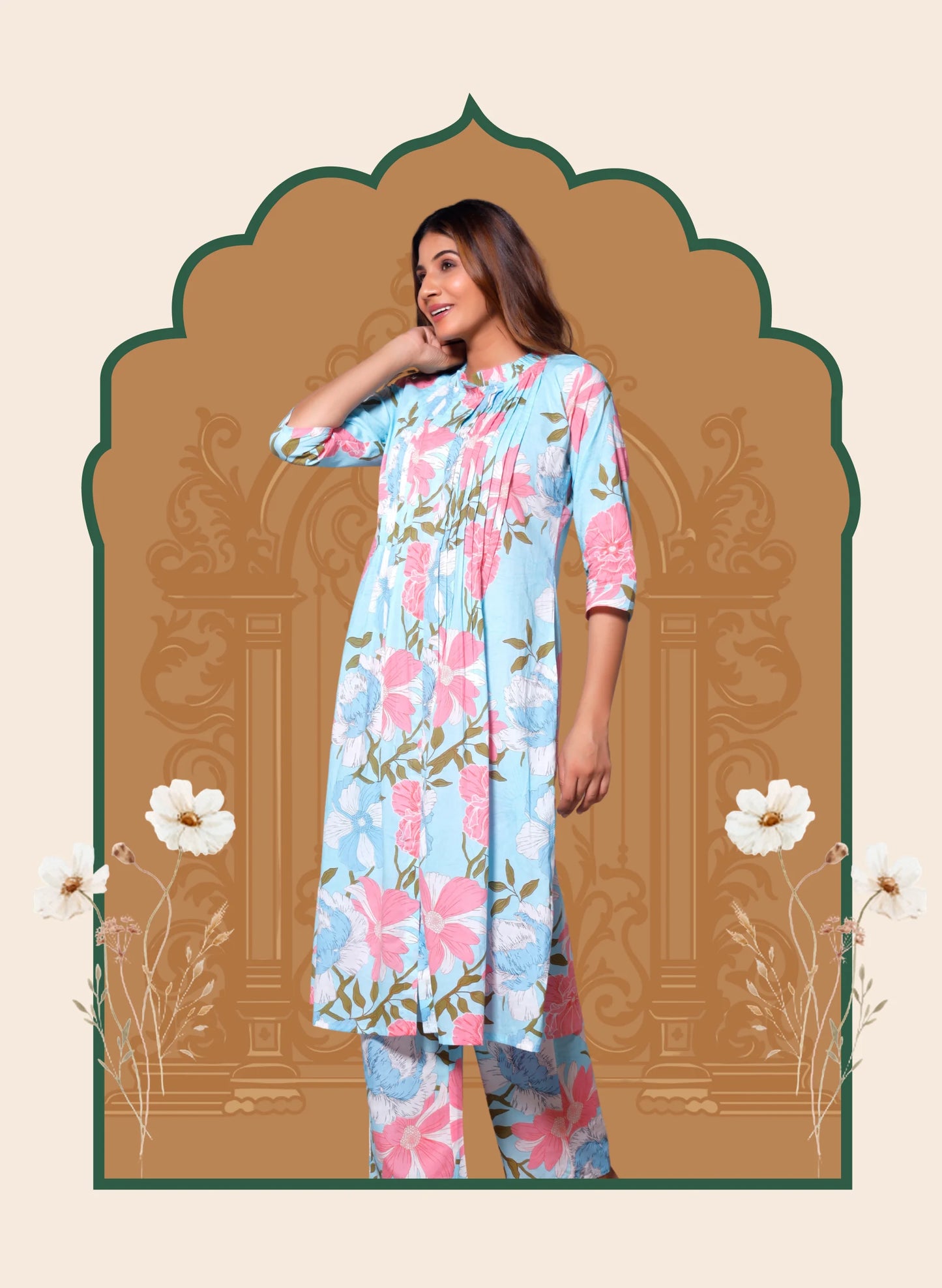 Cotton Cloud Blossom Co-ord sets