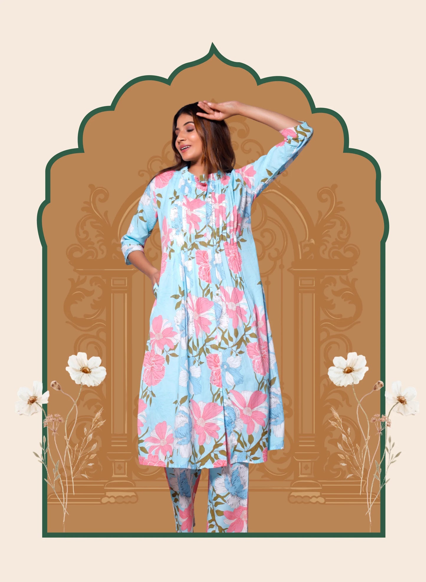 Cotton Cloud Blossom Co-ord sets