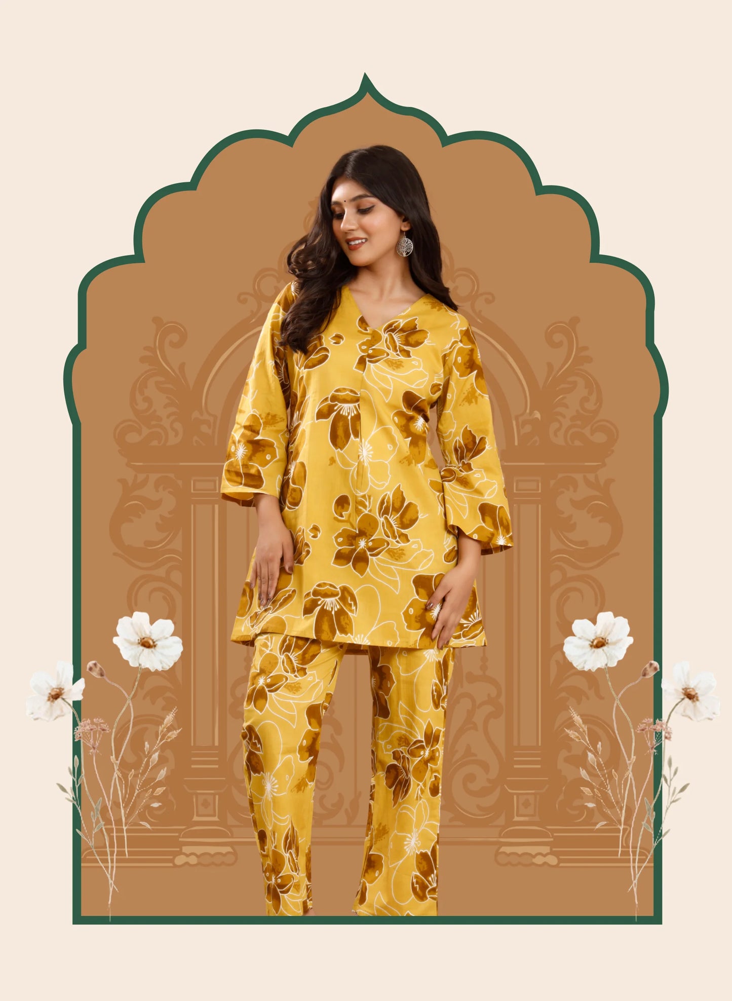 GoldenHour Petals Co-ord sets