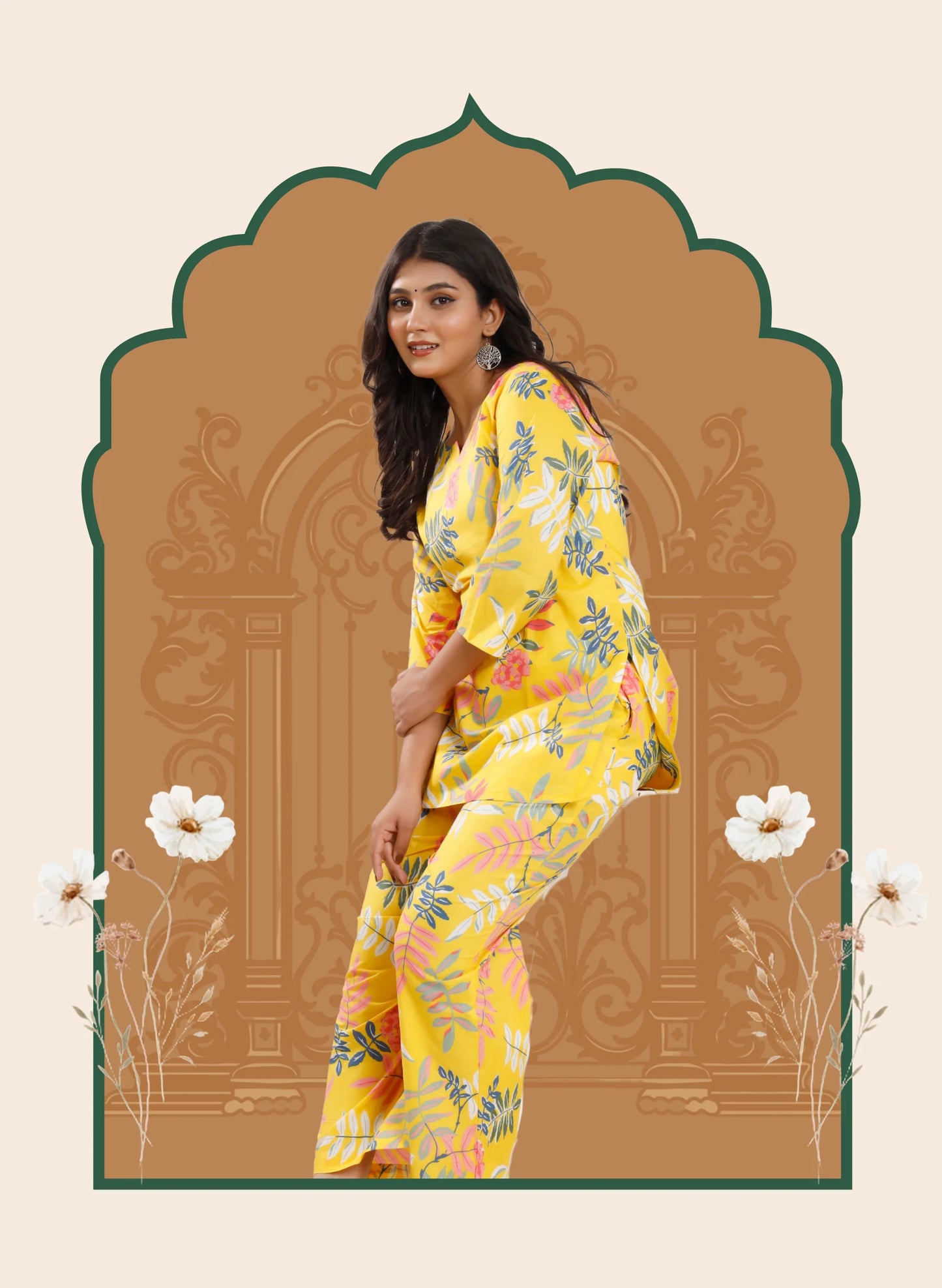 Sunleaf Cotton Co-ord sets