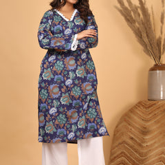 Neelam Viraasat Floral Printed Kurta