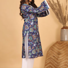 Neelam Viraasat Floral Printed Kurta