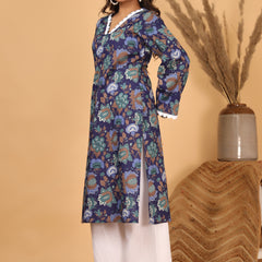 Neelam Viraasat Floral Printed Kurta