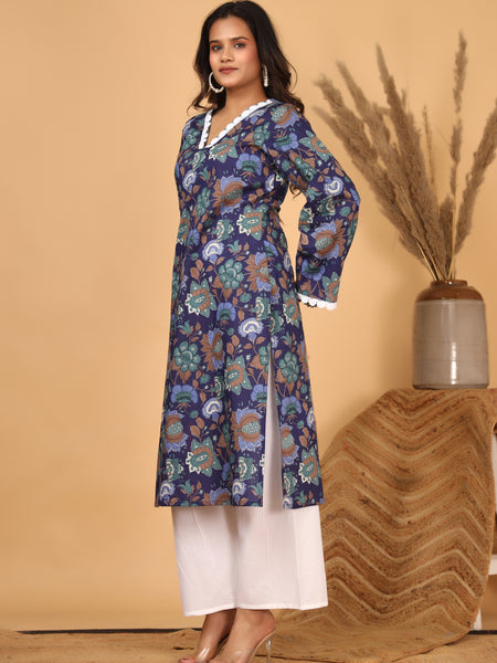 Neelam Viraasat Floral Printed Kurta