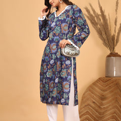 Neelam Viraasat Floral Printed Kurta