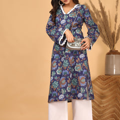Neelam Viraasat Floral Printed Kurta