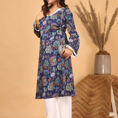 Neelam Viraasat Floral Printed Kurta