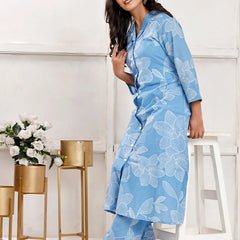 Azure Bloosom Co-ord Sets