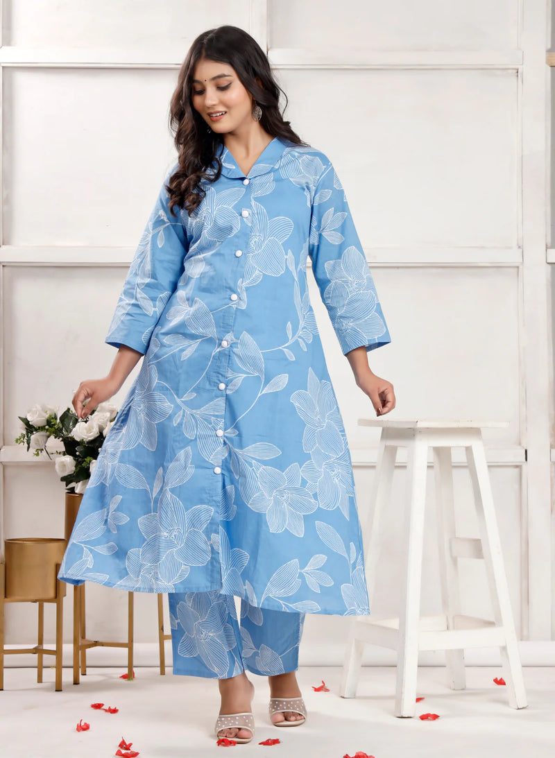 Azure Bloosom Co-ord Sets