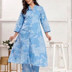 Azure Bloosom Co-ord Sets