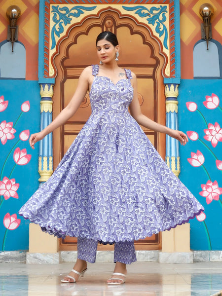 Banafsha Baaag Cotton Suit