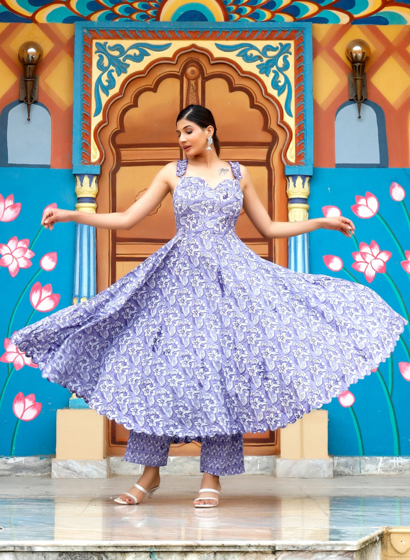 Banafsha Baaag Cotton Suit