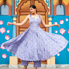 Banafsha Baaag Cotton Suit