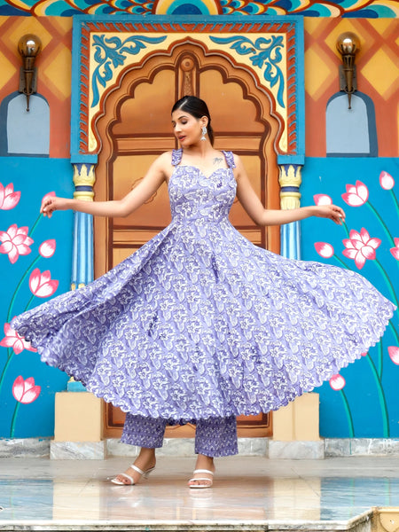 Banafsha Baaag Cotton Suit