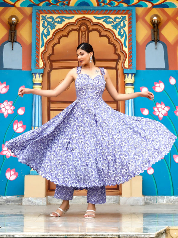 Banafsha Baaag Cotton Suit