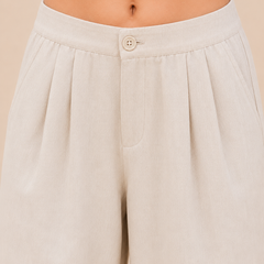 Relaxed Fit Wide-Leg Pants