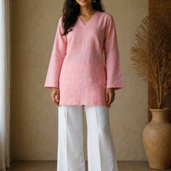 Bell Sleeve Cotton Top