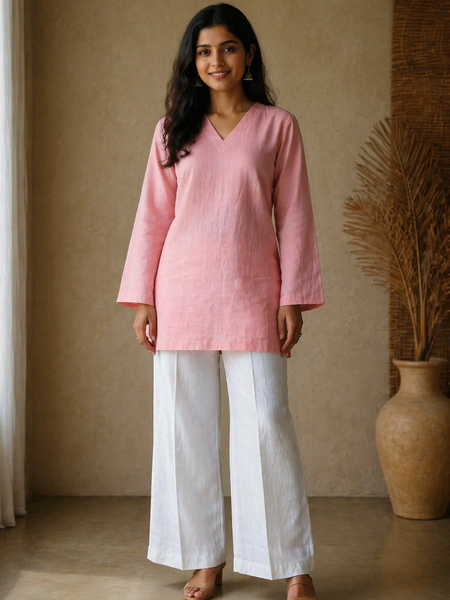 Bell Sleeve Cotton Top