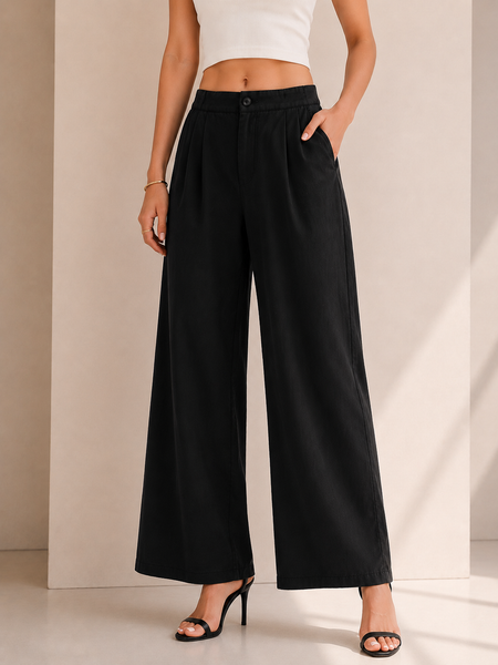 Women's Wide-Leg Trousers