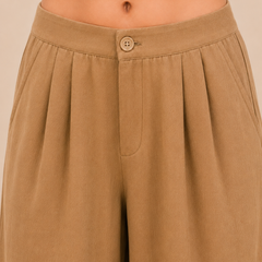 Relaxed Fit Wide-Leg Pants