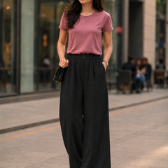 Women's Wide-Leg Trousers