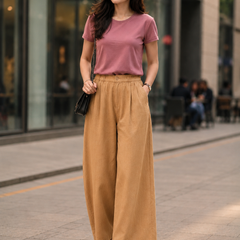 Women's Wide-Leg Trousers