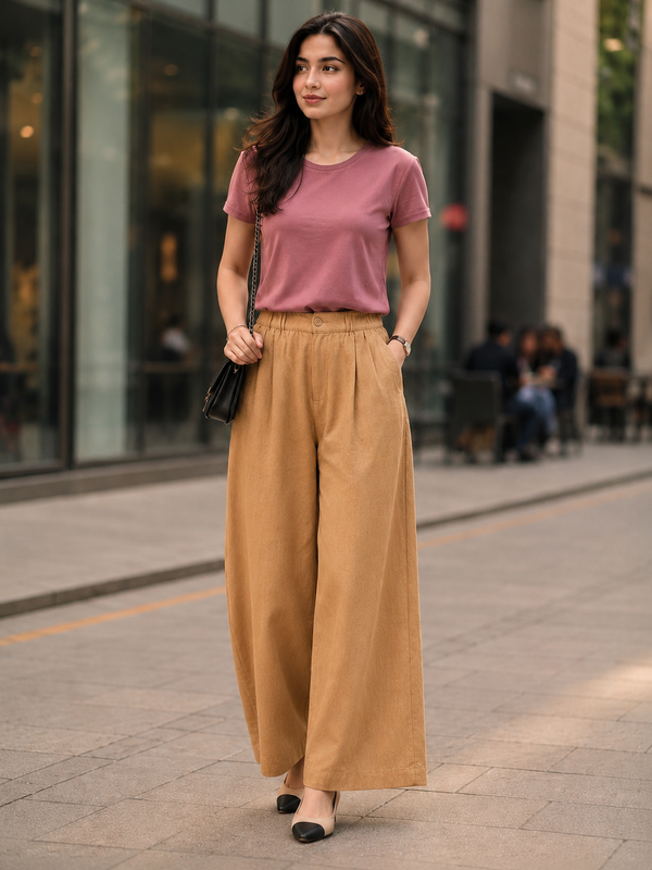 Women's Wide-Leg Trousers