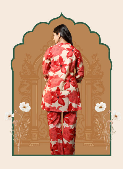 Cherry sand Co-ord sets