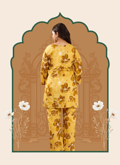 GoldenHour Petals Co-ord sets