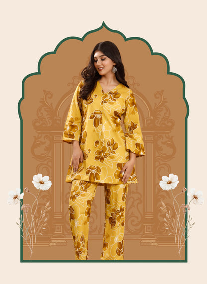 GoldenHour Petals Co-ord sets