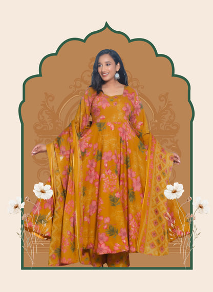 Kesar Gulnaar Cotton Suit