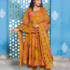 Kesar Gulnaar Cotton Suit