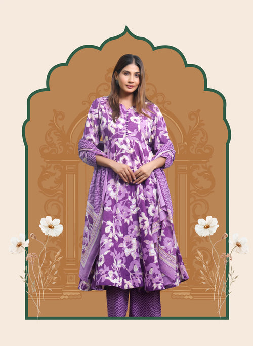 Lavanaya Pushp Cotton Suit