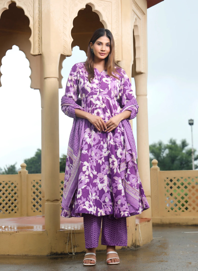 Lavanaya Pushp Cotton Suit