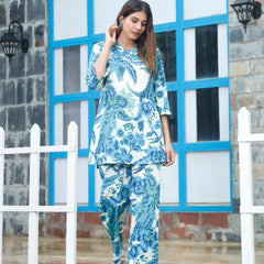 Marine Blossom Co-ord Sets