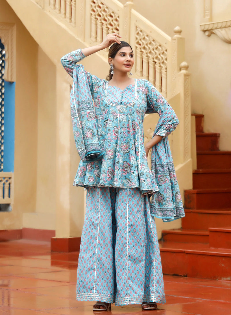 Neelkamal Cotton Suit
