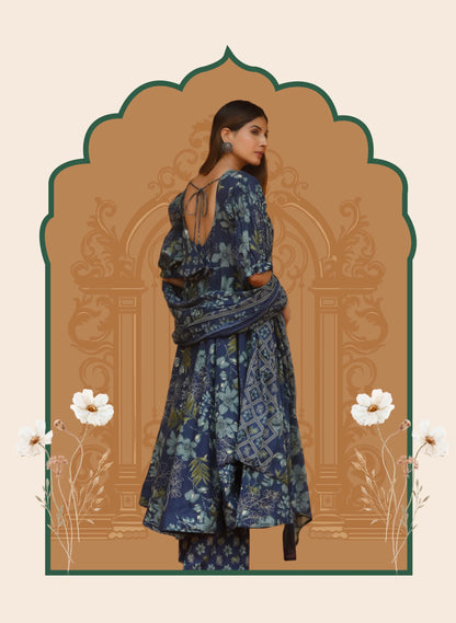 Neelvasini Cotton Suit