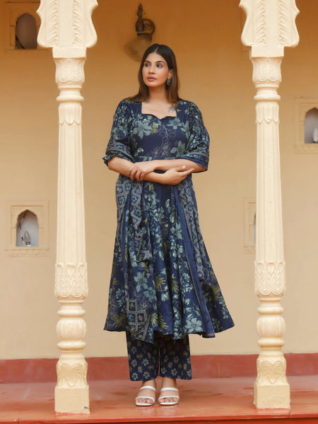 Neelvasini Cotton Suit