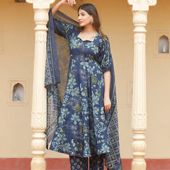 Neelvasini Cotton Suit
