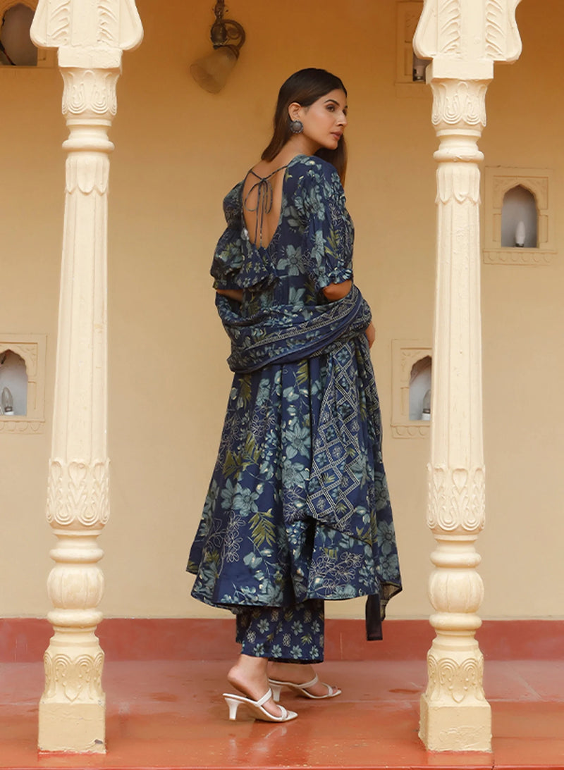 Neelvasini Cotton Suit