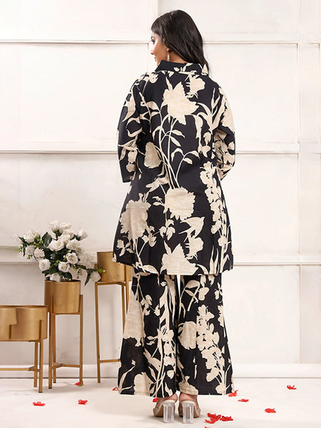 Noir Petals Co-ord Sets