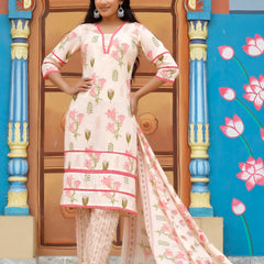 Peach Pushp Suit