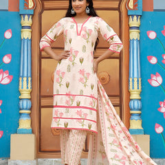 Peach Pushp Suit
