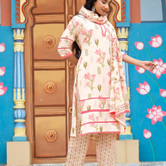 Peach Pushp Suit