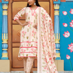 Peach Pushp Suit