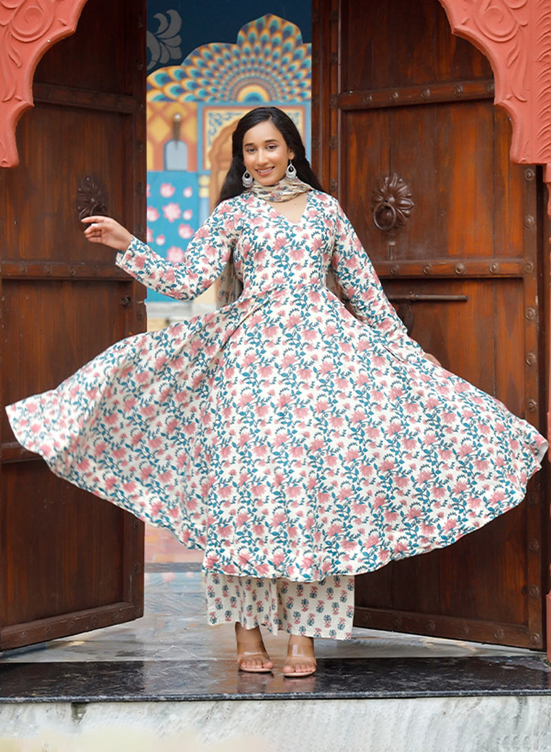 Phoolrang Cotton Suit