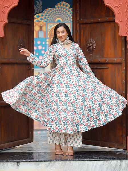 Phoolrang Cotton Suit