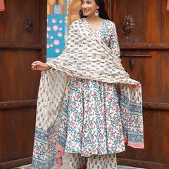 Phoolrang Cotton Suit
